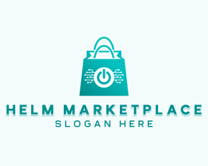 Digital Tech Marketplace logo design