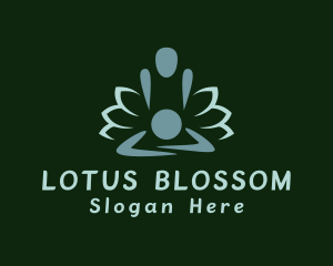 Lotus Massage Spa logo design