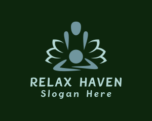 Lotus Massage Spa logo design