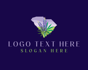 Sky Lupine Flower South Carolina logo