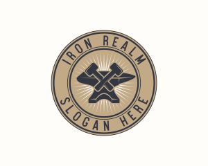 Iron Anvil Badge logo