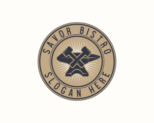 Iron Anvil Badge logo