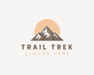Mountain Hiking Tourist logo