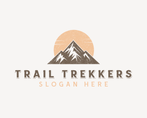 Mountain Hiking Tourist logo