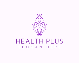 Lotus Yoga Wellness logo design