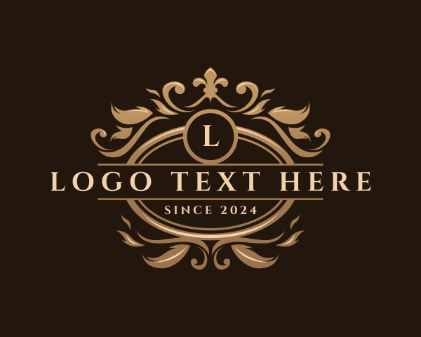 Ornate logo example 1