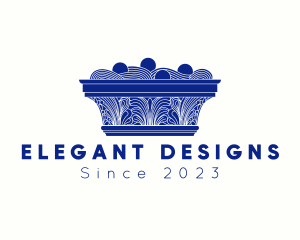 Mediterranean Pasta Restaurant logo design