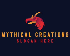 Beast Mythical Dragon  logo