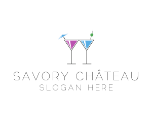 Alcoholic Drinks logo design