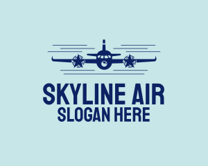 Fly Star Airline logo design