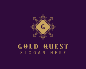 Gold Mandala Boutique logo design