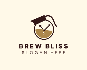 Coffee Brew Time logo design