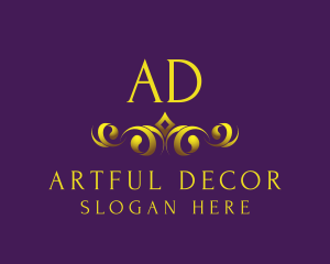 Decorative Interior Design Decor logo design