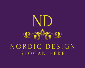 Decorative Interior Design Decor logo design