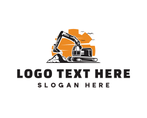 Backhoe Cogwheel Contractor logo