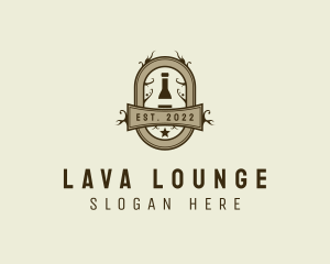 Wine Lounge Bar logo design