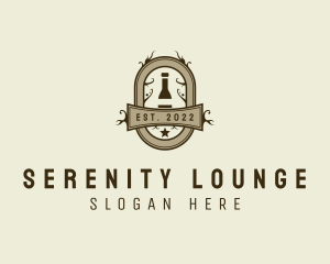 Wine Lounge Bar logo design