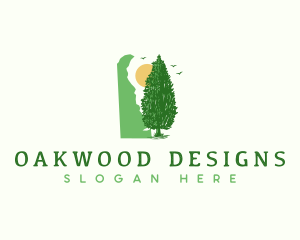 Delaware Eastern Red Cedar logo design