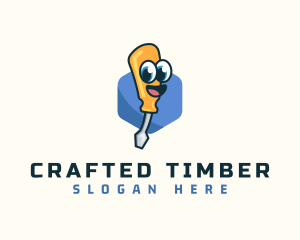 Screwdriver Repair Hardware logo design