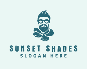 Scarf Shades Man logo