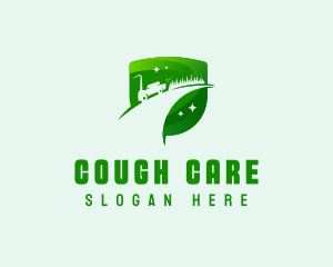 Sparkling Shield Lawn Care logo design