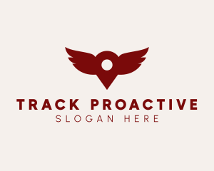 Tracker App Wings  logo