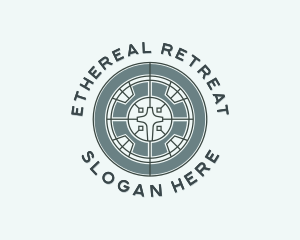 Spiritual Religion Retreat logo design