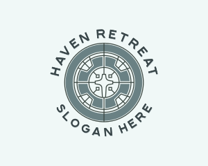 Spiritual Religion Retreat logo design