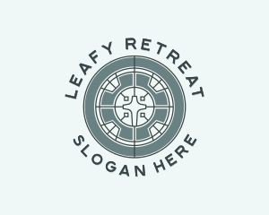 Spiritual Religion Retreat logo design