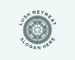 Spiritual Religion Retreat logo design