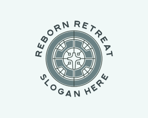 Spiritual Religion Retreat logo design