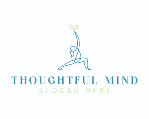 Fitness Yoga Health logo design