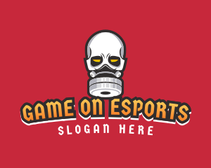 Skull Mask  Esport logo