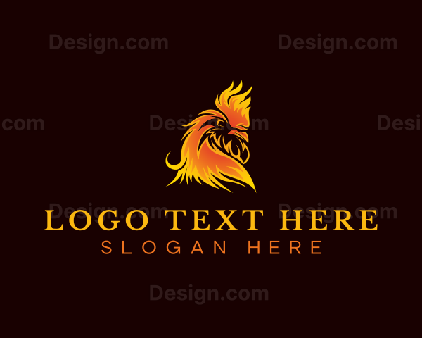 Blazing Roast Chicken Logo