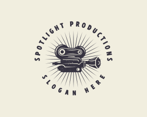 Camera Film Production logo design