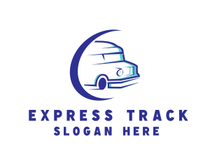 Express Truck Forwarding logo design