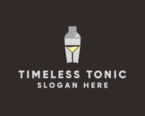 Cocktail Shaker Glass  logo