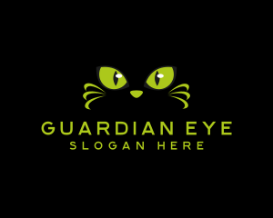 Surveillance Cat Eye logo design