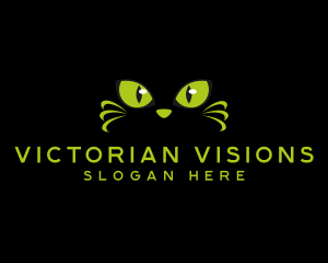 Surveillance Cat Eye logo design