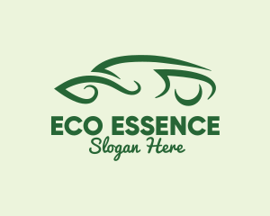 Fancy Eco Car logo design