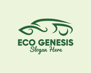 Fancy Eco Car logo design