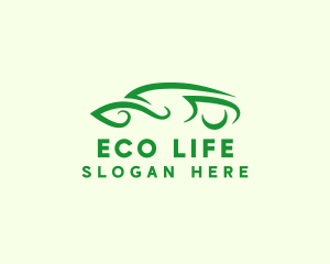 Fancy Eco Car logo design