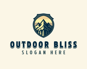 Adventure Mountain Hiker logo design