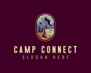 Outdoor Camping Tent logo