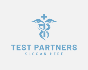 Minimal Medical Caduceus  logo