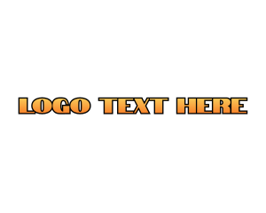 Orange Industrial Wordmark logo