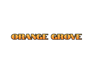 Orange Industrial Wordmark logo design