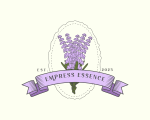 Lavender Flower Garden logo design