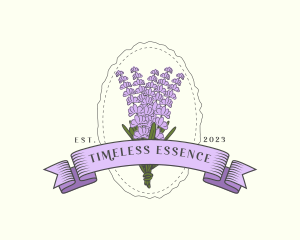 Lavender Flower Garden logo design