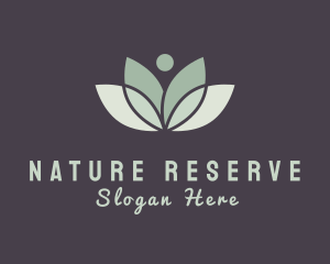 Natural Lotus Spa logo design